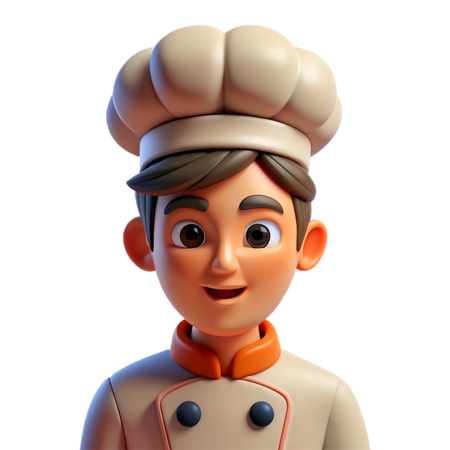 Chef  3D Icon