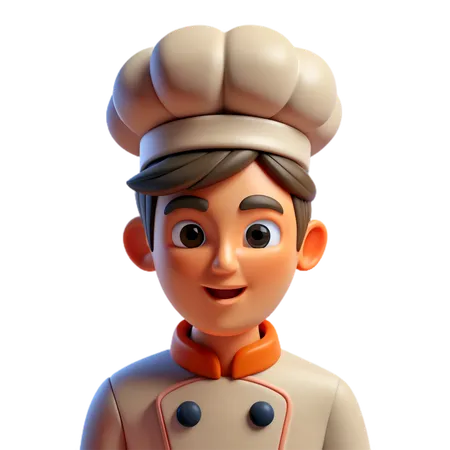 Chef  3D Icon