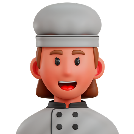 Chef  3D Illustration