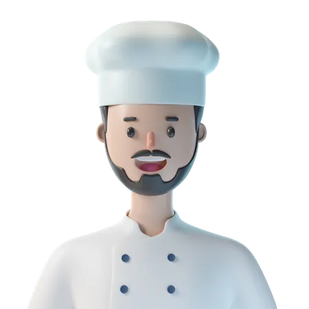 Chef 3D Illustration