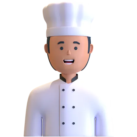 Chef 3D Illustration