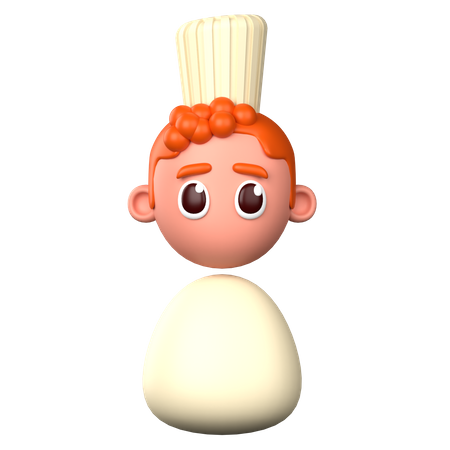 Chefe de cozinha  3D Icon