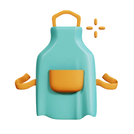 Chef Apron  3D Icon