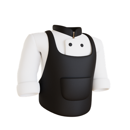 Chef Apron  3D Icon