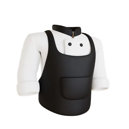 Chef Apron  3D Icon