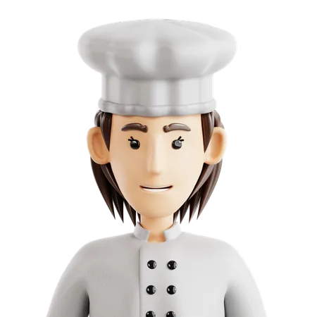 Chef Avatar  3D Icon