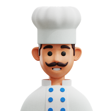 Chef Avatar  3D Icon