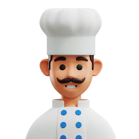 Chef Avatar  3D Icon