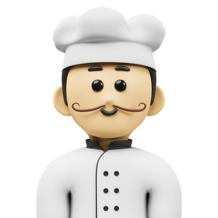 Chef Avatar  3D Icon