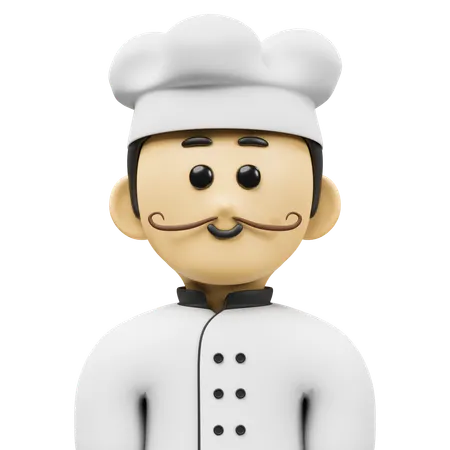 Chef Avatar  3D Icon