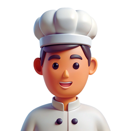 Chef Avatar  3D Icon