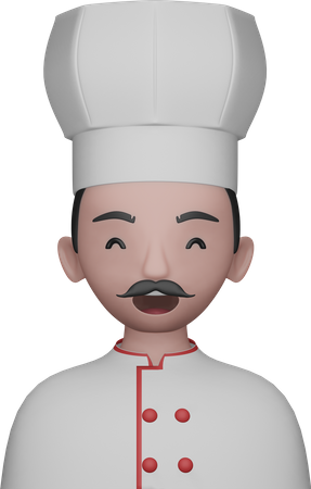 Chef Avatar  3D Icon