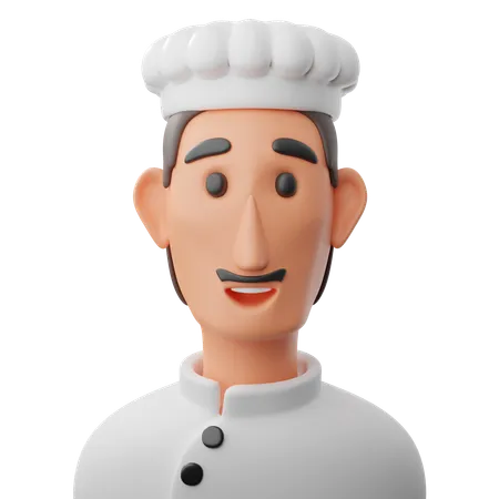 Chef avatar  3D Icon