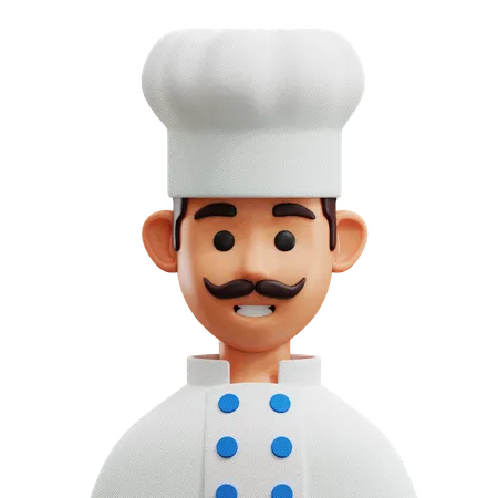 Chef Avatar 3D Icon