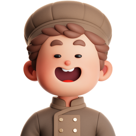 Chef Baker  3D Icon