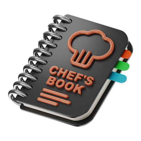 Chef Cookbook  3D Icon