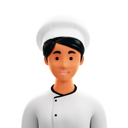 Chef Female  3D Icon