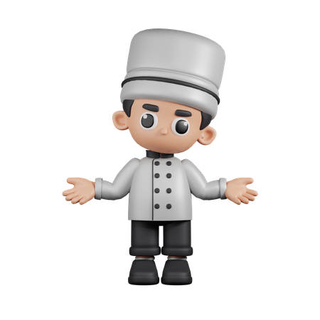 Chef Has No Idea  3D Illustration