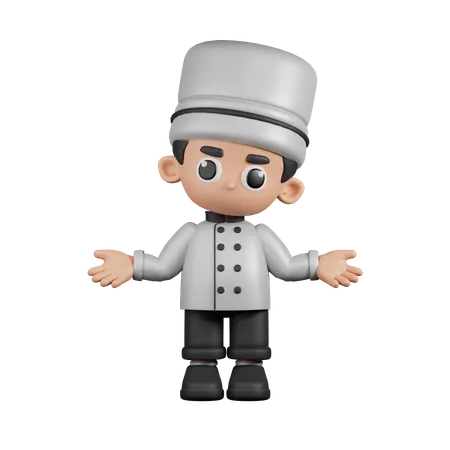 Chef Has No Idea  3D Illustration