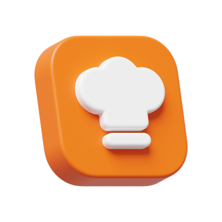 Chef Hat  3D Icon