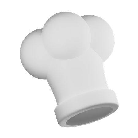 Chef Hat  3D Icon
