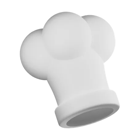 Chef Hat  3D Illustration