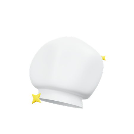 Chef Hat 3D Icon