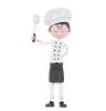 Chef Holding A Spatula