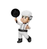 Chef Holding Kitchen Tool