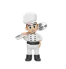 Chef Holding Spoon
