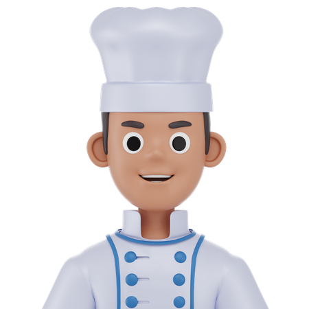 Chef Man  3D Icon