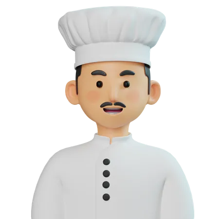 Chef Man  3D Icon