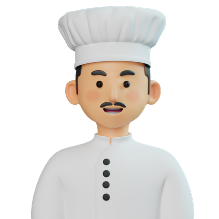 Chef Man  3D Icon