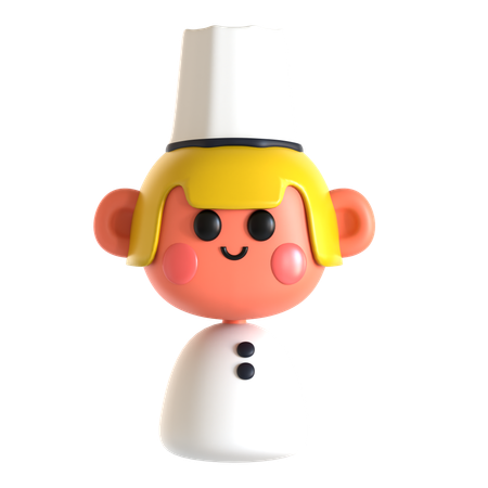 Chef Proffesion  3D Icon