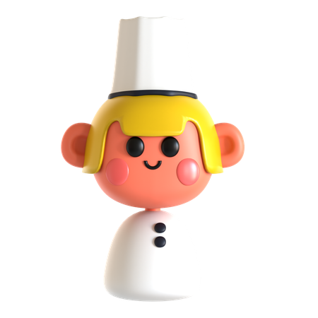 Profissão de chef  3D Icon