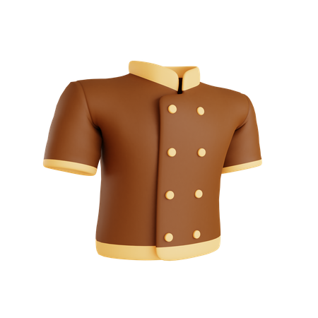 Chef suit  3D Icon