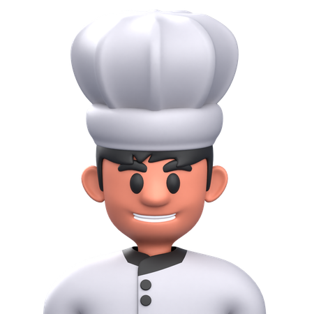 Chefe de cozinha  3D Icon