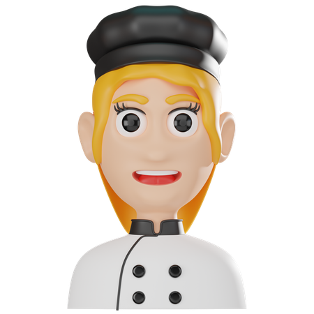 Chefe de cozinha  3D Icon