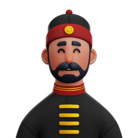 Chefe  3D Icon