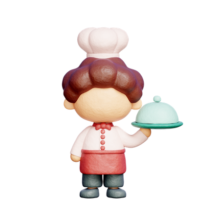 Chefe de cozinha  3D Icon