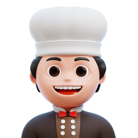 Chefe de cozinha  3D Icon