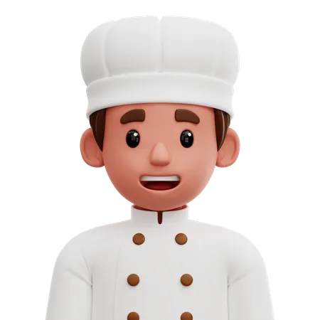 Cocinero  3D Icon