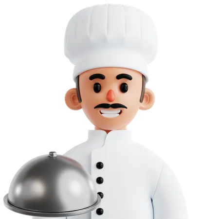 Cocinero  3D Icon