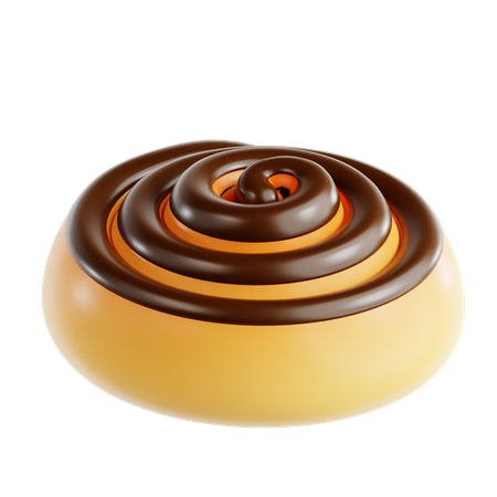 Chelsea Bun  3D Icon