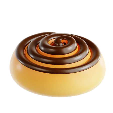 Chelsea Bun  3D Icon