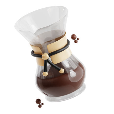 Café chemex  3D Icon