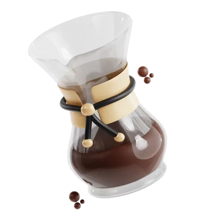 Café chemex  3D Icon