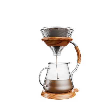 Café chemex  3D Icon