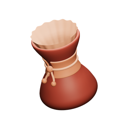 Chemex-Kaffee  3D Icon