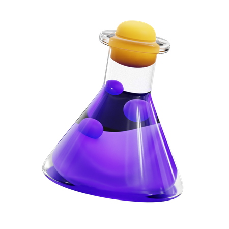 Chemical  3D Icon